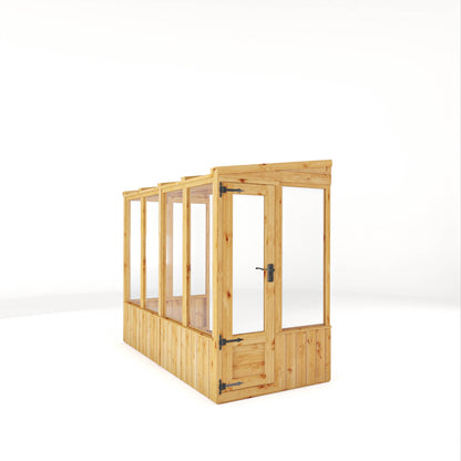 Woodsman Pent Lean-To Wooden Greenhouse