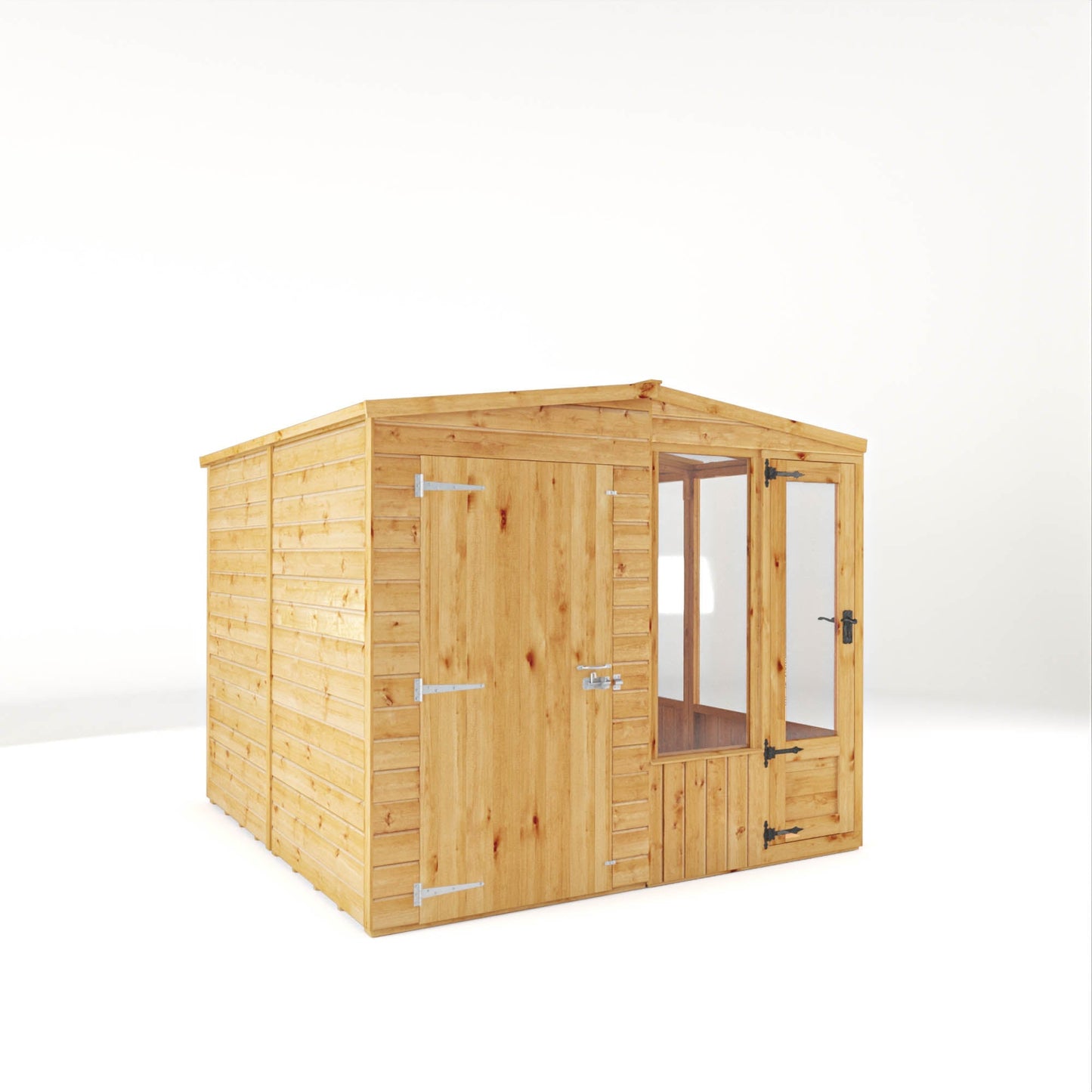 Woodsman Combi Greenhouse with Shed