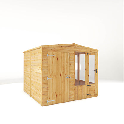 Woodsman Combi Greenhouse with Shed