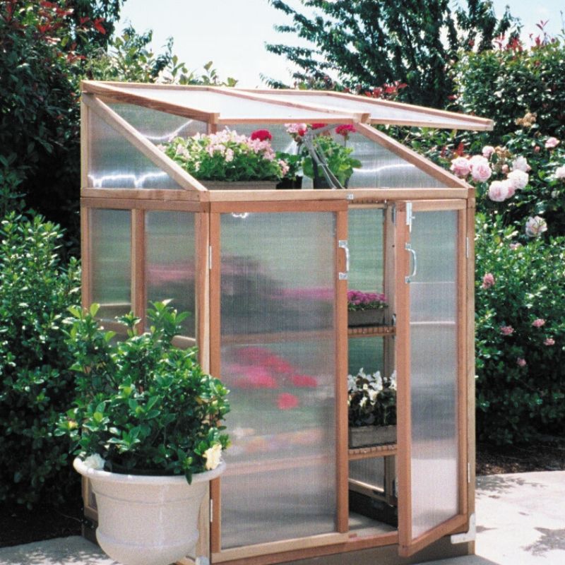 GardenHouse Patio Greenhouse 4′ x 3′ GKP-PKG