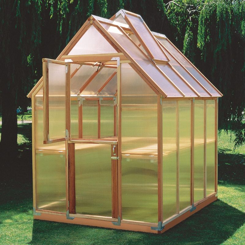 GardenHouse Mt. Hood Greenhouse 6′ x 8′ GKP68