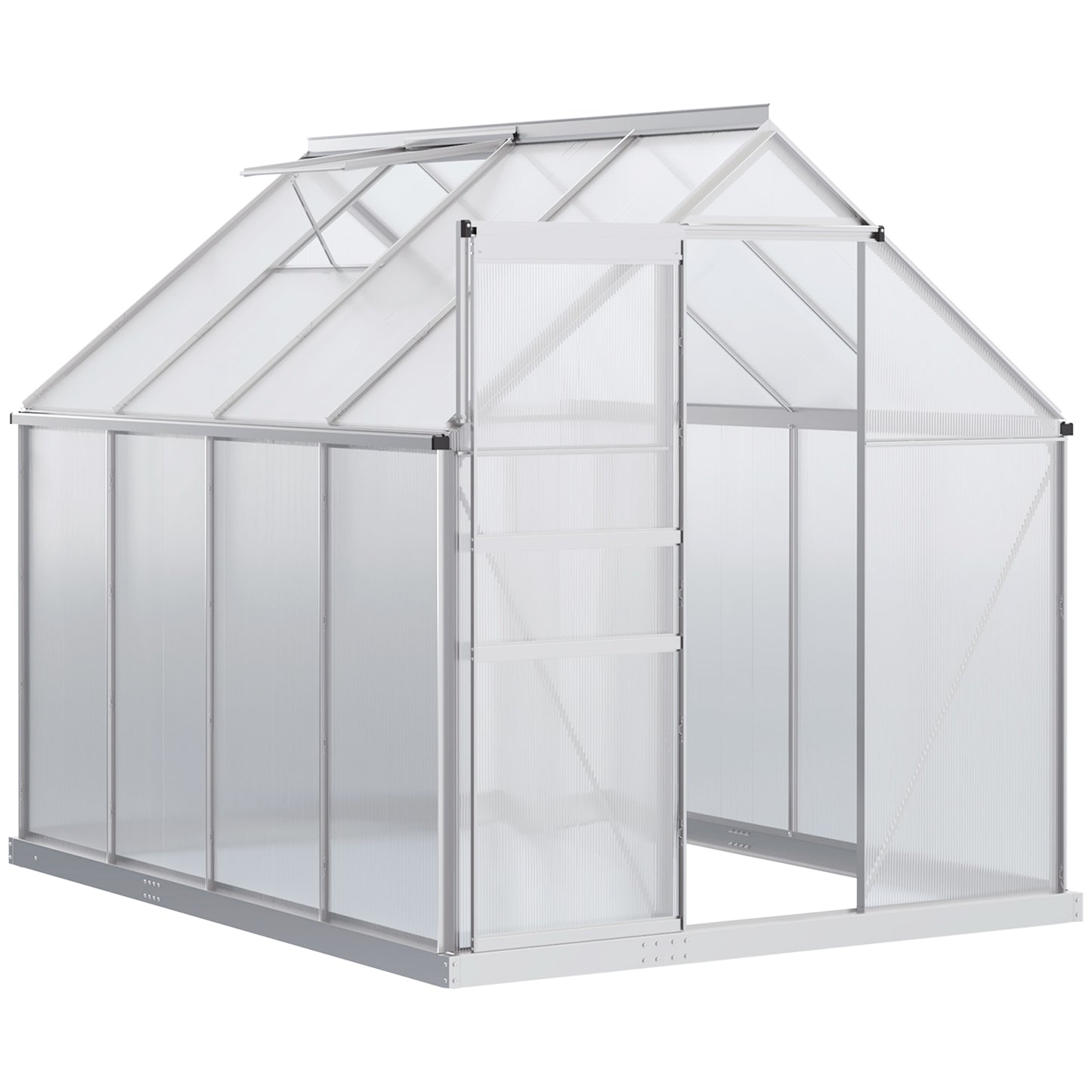 Outsunny Walk-In Polycarbonate Greenhouse
