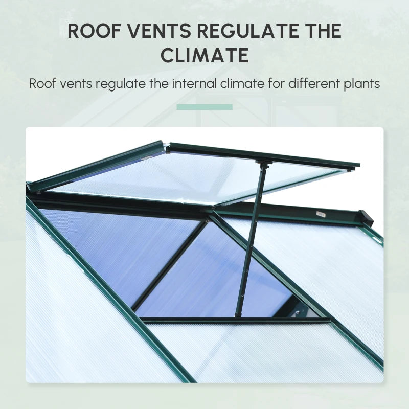Roof vent system with text explaining its function on a light gray background