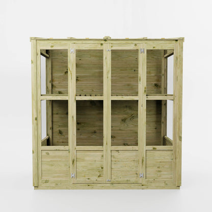 6 x 3 Traditional Tall Wall Greenhouse