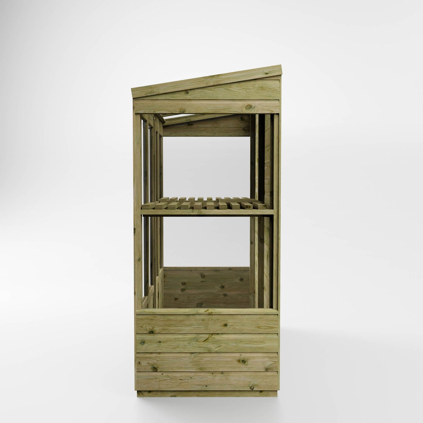 6 x 3 Traditional Tall Wall Greenhouse