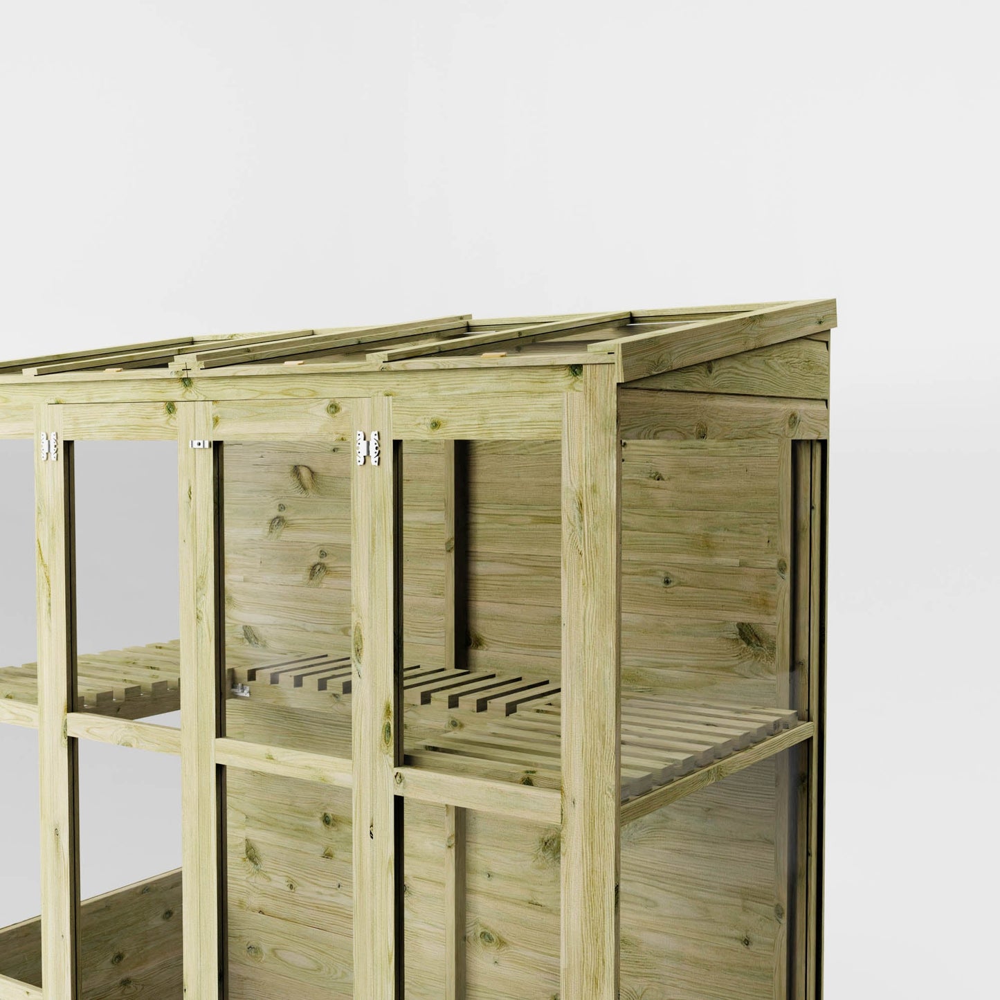 6 x 3 Traditional Tall Wall Greenhouse