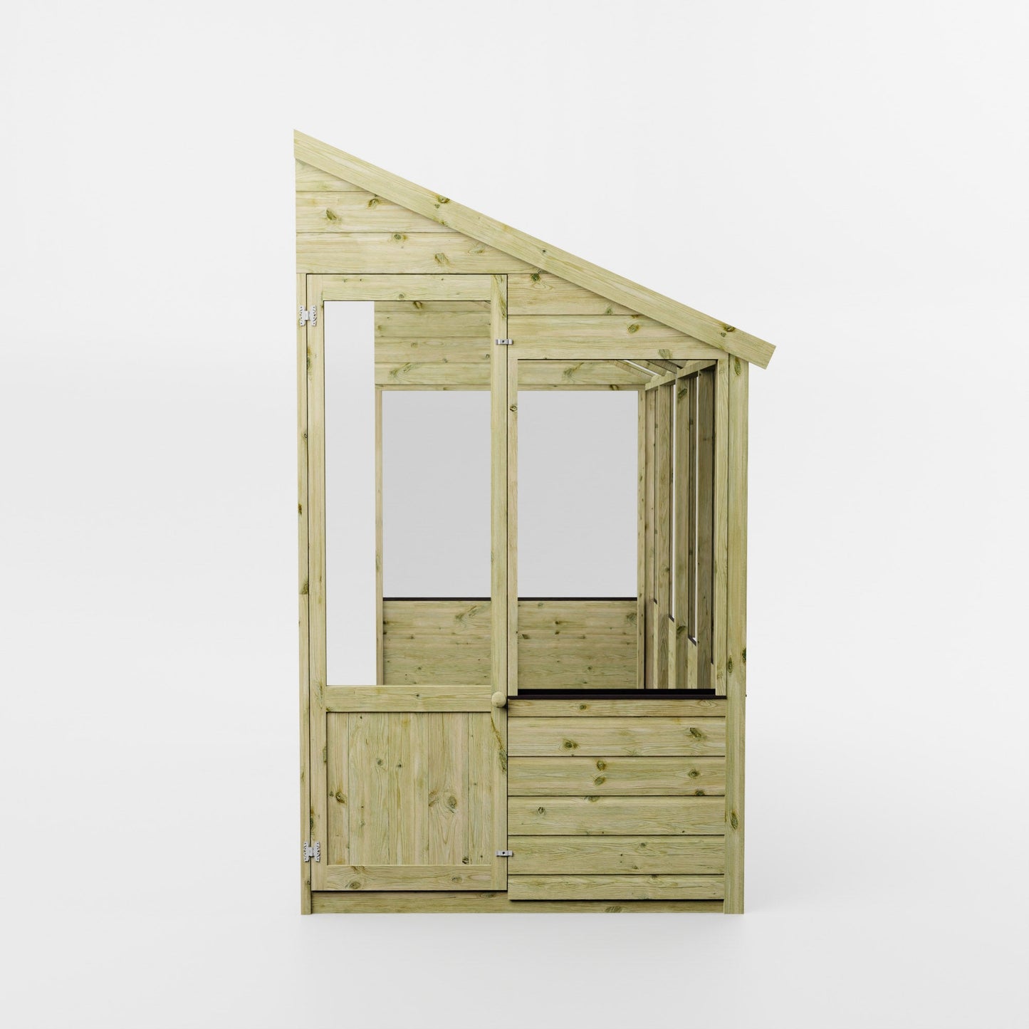 8 x 4 Traditional Lean-To Greenhouse