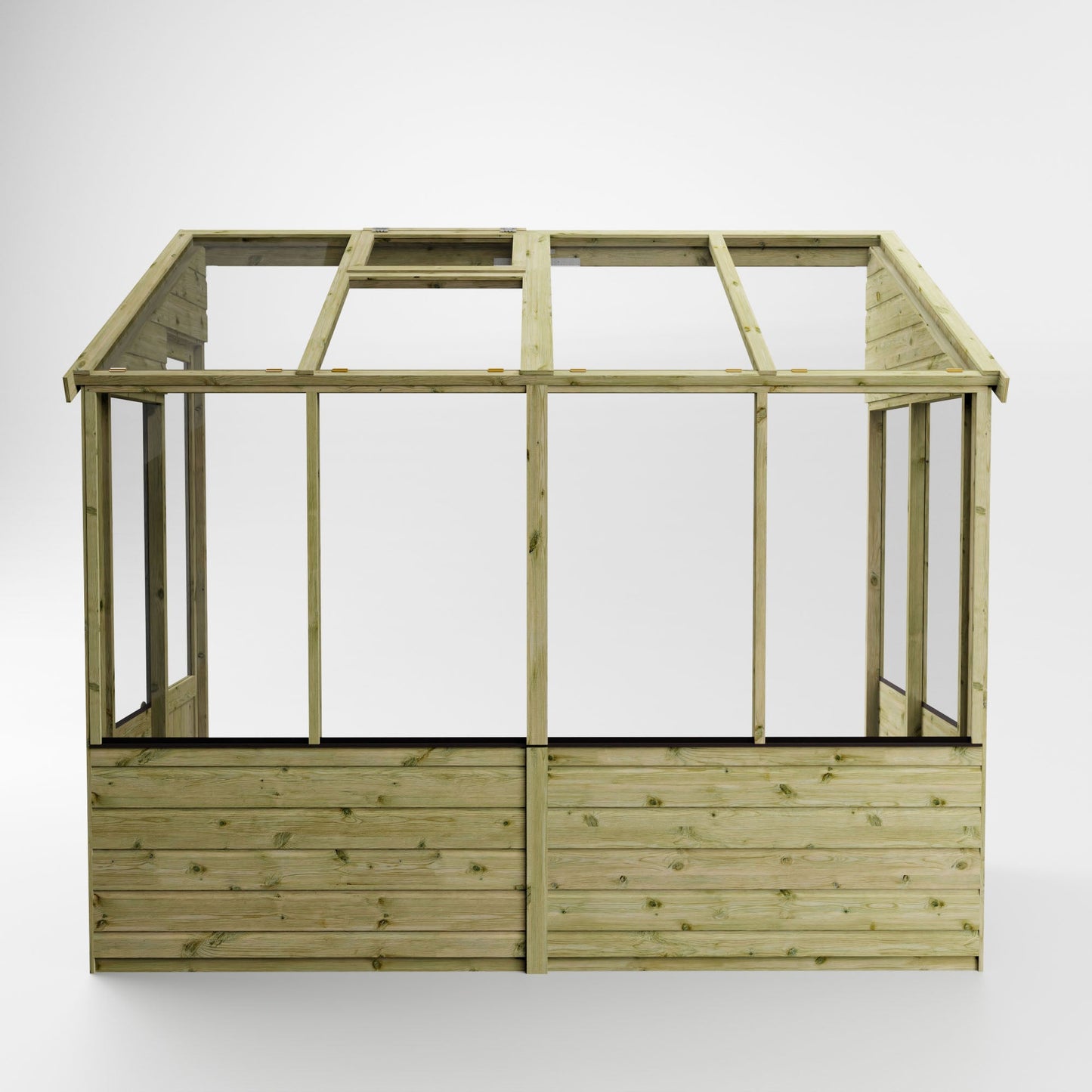 8 x 4 Traditional Lean-To Greenhouse