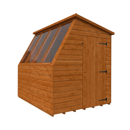 Norven Classic Potting Shed by Norven Gardens with right-hinged door, wooden exterior, and traditional garden storage design.