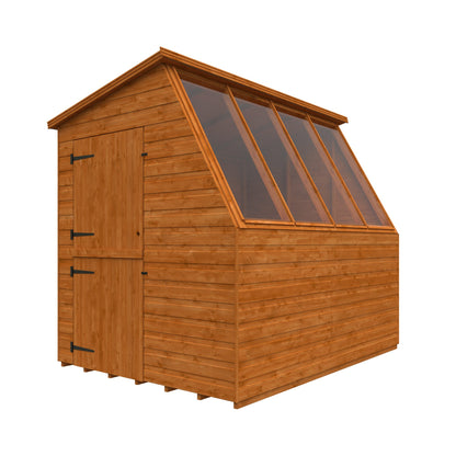 Norven Gardens Classic Potting Shed with stable-style doors, ideal for gardening and outdoor storage.